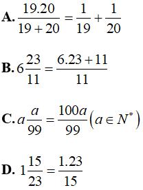 Hỗn số. Số thập phân. Phần trăm