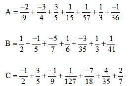 Bài tập cuối tuần môn Toán lớp 6