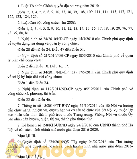 Tài liệu thi công chức ngành NV1