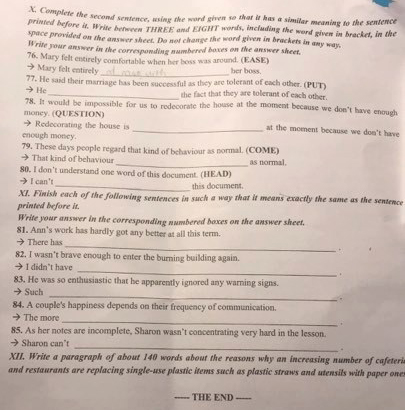 Đề thi vào lớp 10 chuyên Tiếng Anh