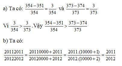 Bài tập cuối  tuần môn Toán lớp 6