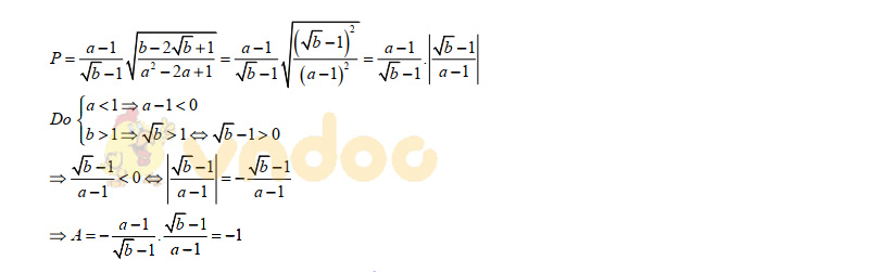 Đáp án đề thi vào lớp 10 môn Toán tỉnh Thái Nguyên năm 2019