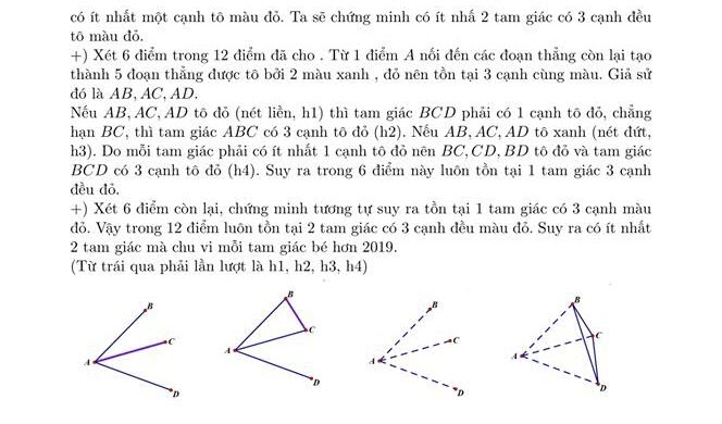 Đề thi vào lớp 10 môn Toán 2019 trường THPT Chuyên Phan Bội Châu - Nghệ An