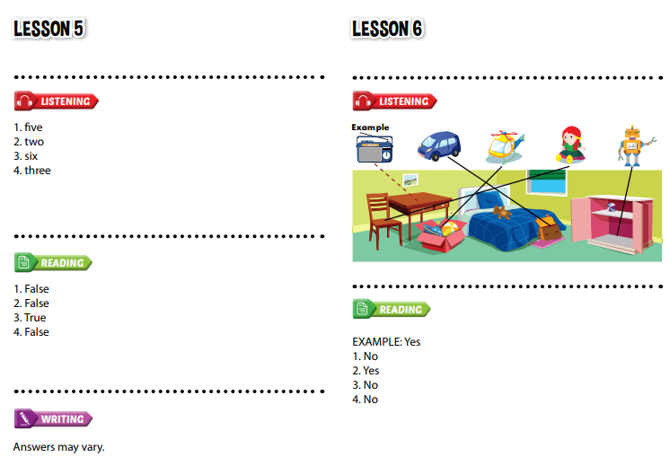 tiếng anh lớp 3 i learn smart start unit 8