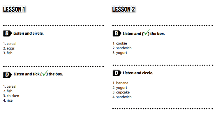 Giải Tiếng Anh 3 i-Learn Smart Start grade 3 Unit 6