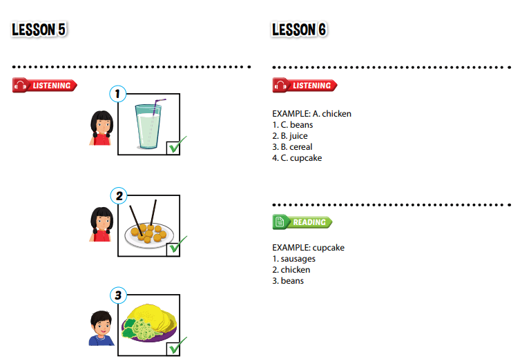Giải Tiếng Anh 3 i-Learn Smart Start grade 3 Unit 6