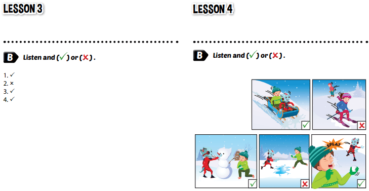 Giải Tiếng Anh 3 i-Learn Smart Start grade 3 Unit 8