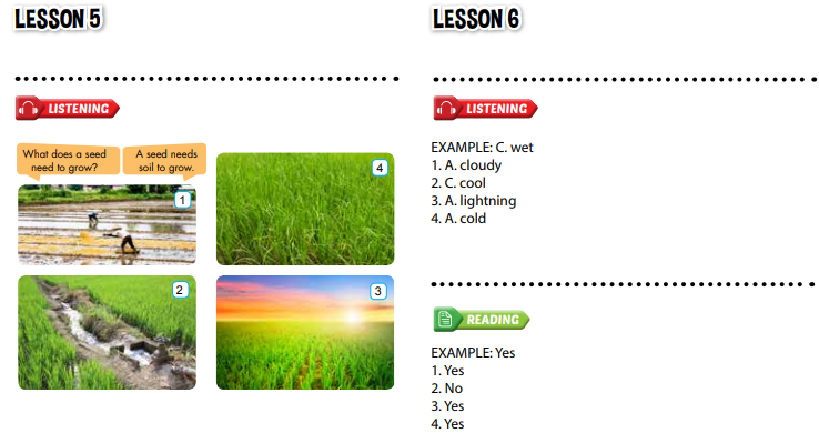 Giải Tiếng Anh 3 i-Learn Smart Start grade 3 Unit 8