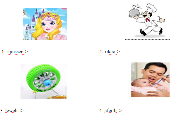 Bài tập ôn hè môn Tiếng Anh lớp 2 lên lớp 3