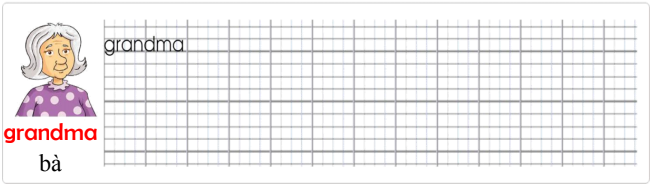 Tập viết Tiếng Anh lớp 3 Starter Welcome Back