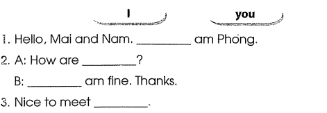 Phiếu bài tập cuối tuần môn Tiếng Anh lớp 3 Tuần 1