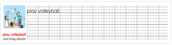 Tập viết Tiếng Anh lớp 5 Starter Back Together