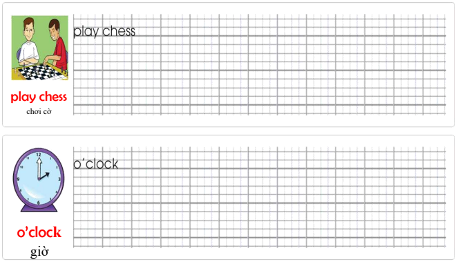 Tập viết Tiếng Anh lớp 5 Starter Back Together