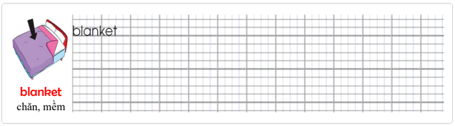 Tập viết Tiếng Anh lớp 3 Unit 1 Clean up