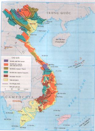 Giải bài tập SBT Địa lý 12 bài 4: Lịch sử hình thành và phát triển lãnh thổ