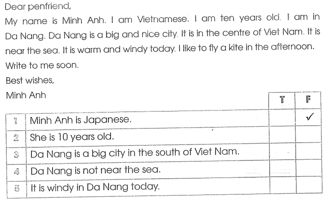 Bài tập cuối tuần môn Tiếng Anh lớp 4 Tuần 3