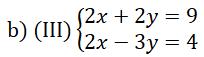 Giải bài tập SGK Toán lớp 9 bài 4: Giải hệ phương trình bằng phương pháp cộng đại số