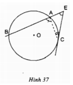 Giải bài tập SGK Toán lớp 9 bài 5: Góc có đỉnh ở bên trong đường tròn. Góc có ngoài ở bên trong đường tròn