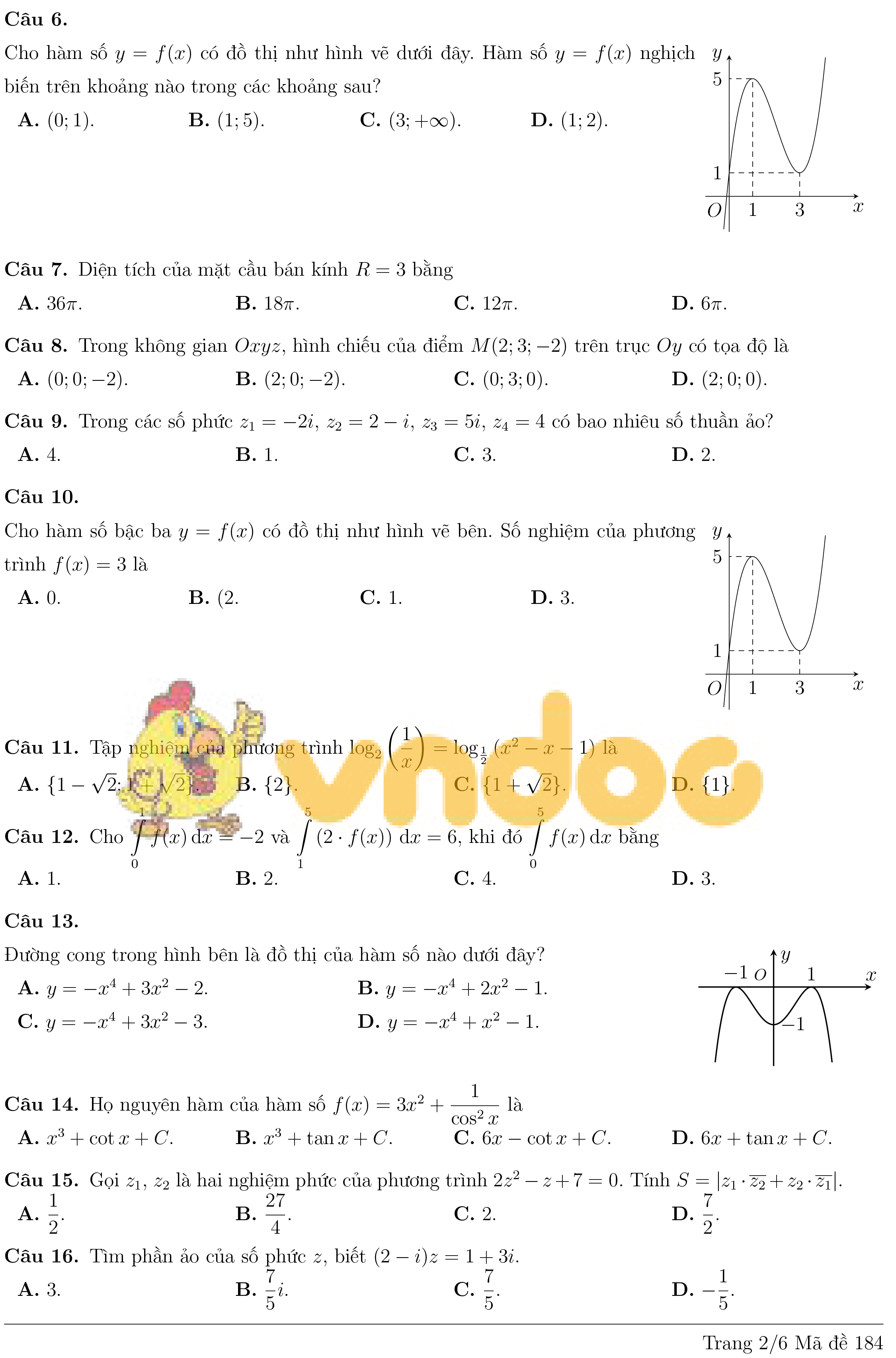 Bộ đề 9 môn thi thử THPT Quốc gia 2020