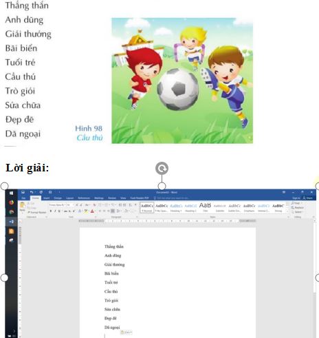 Bài thực hành 3 trang 93 SGK Tin học 3