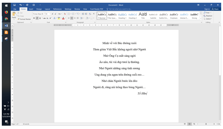 Bài thực hành 2 trang 95 SGK Tin học 3