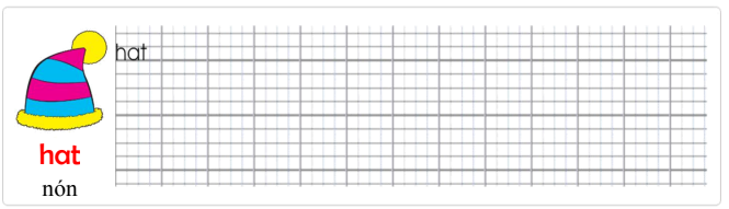 Tập viết Tiếng Anh lớp 1 Unit 3 Is it a plane?
