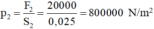 Giải bài tập VBT Vật lý lớp 8 bài 7: Áp suất