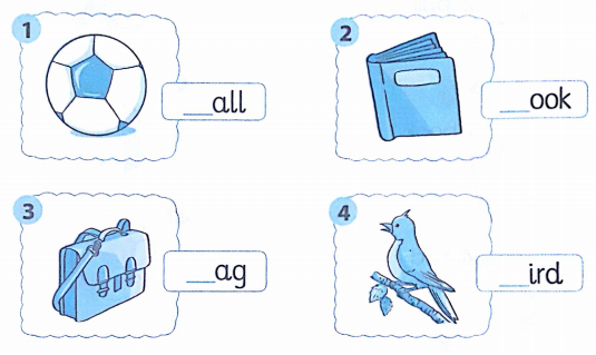 Phiếu bài tập cuối tuần môn Tiếng Anh lớp 1 Tuần 4