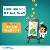 Cách ứng tiền Viettel bằng tin nhắn