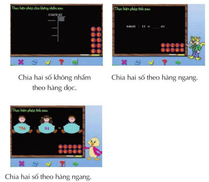 Học toán với phần mềm Cùng học toán 4