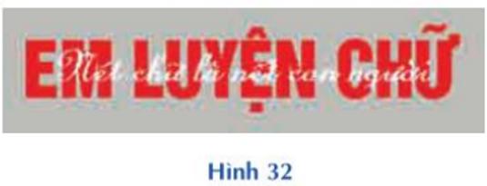 Giải bài tập Tin học lớp 5: Viết chữ lên hình vẽ