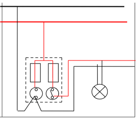 Giải VBT Công nghệ 8 bài 56: Thực Hành: Vẽ sơ đồ nguyên lý mạch điện