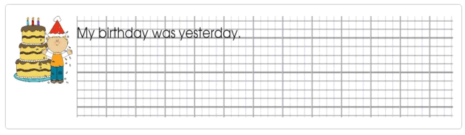 Tập viết Tiếng Anh lớp 5 Unit 4 We had a concert