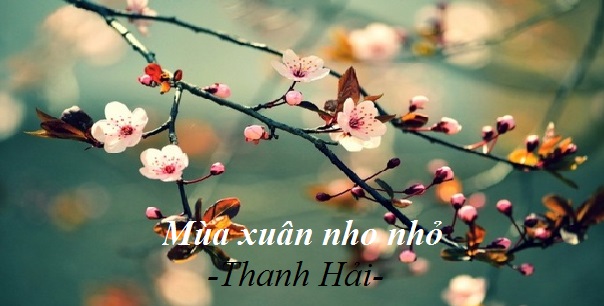 mùa xuân nho nhỏ