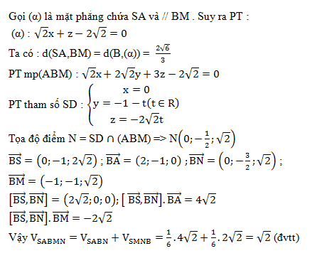 Cách tính khoảng cách giữa 2 đường thẳng chéo nhau trong không gian Cách tính khoảng cách giữa 2 đường thẳng chéo nhau trong không gian