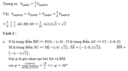 Cách tính khoảng cách giữa 2 đường thẳng chéo nhau trong không gian Cách tính khoảng cách giữa 2 đường thẳng chéo nhau trong không gian