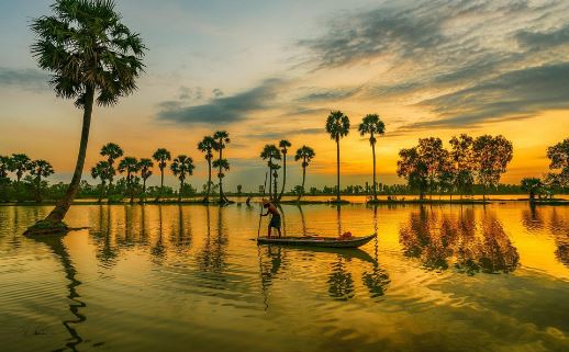 tả cảnh chiều tối