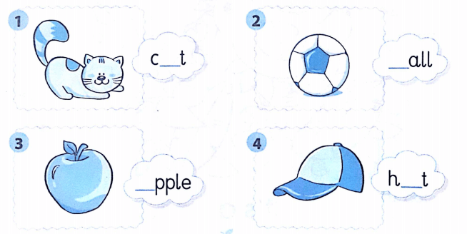 Phiếu bài tập cuối tuần môn Tiếng Anh lớp 1 Tuần 5