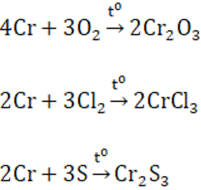 Lý thuyết Crom: Tính chất hóa học, Tính chất vật lí, Điều chế, Ứng dụng