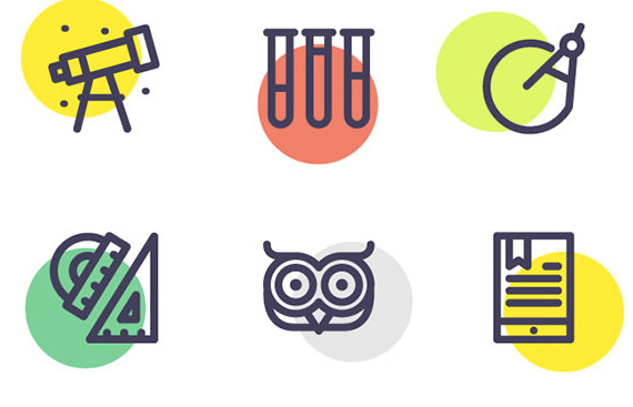 Họa tiết trang trí bìa giáo án đẹp