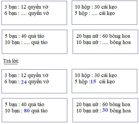 n tập và bổ sung về giải bài toán tỉ lệ nghịch