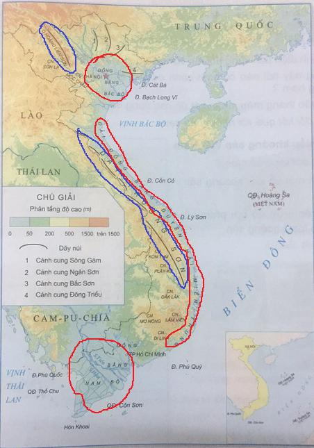 Địa hình và khoáng sản