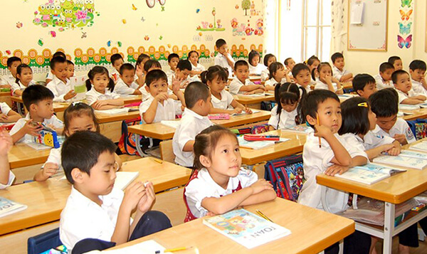 Giữ kỷ luật lớp tiểu học