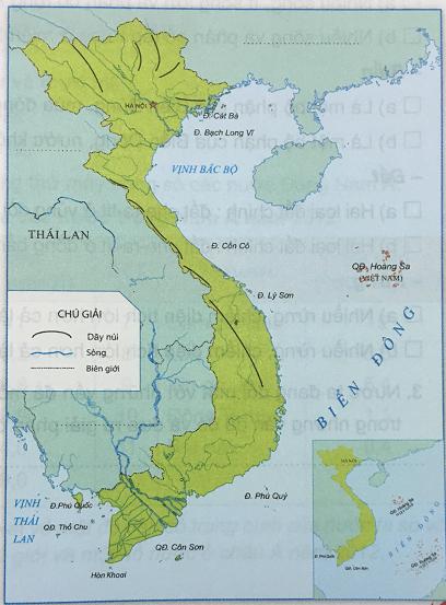 Giải Địa lí lớp 5 VNEN