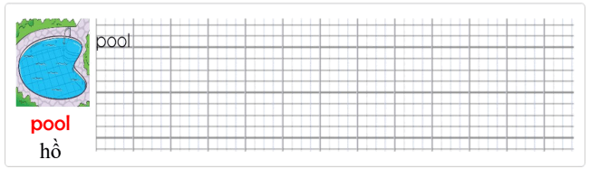 Tập viết Tiếng Anh lớp 2 Unit 5 Where's the ball?