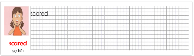 Tập viết Tiếng Anh lớp 4 Unit 5: A naughty monkey!