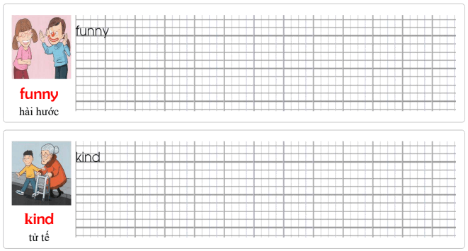 Tập viết Tiếng Anh lớp 4 Unit 5: A naughty monkey!