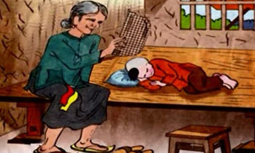 Người ấy sống mãi trong lòng tôi bà tôi lớp 8