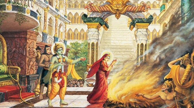 Phân tích cảnh Ra-ma buộc tội Xi-ta trong đoạn trích Ra-ma buộc tội