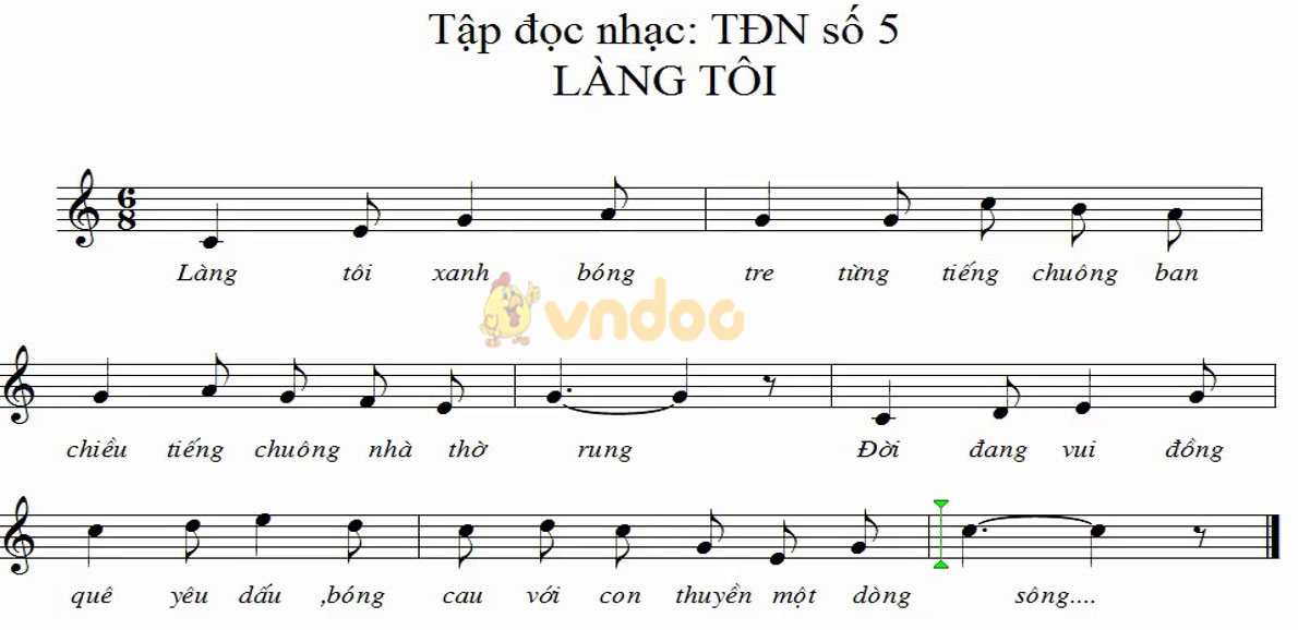 Soạn Âm nhạc lớp 8 Tiết 20: Ôn tập bài hát: Khát vọng mùa xuân; Nhạc lý & Tập đọc nhạc